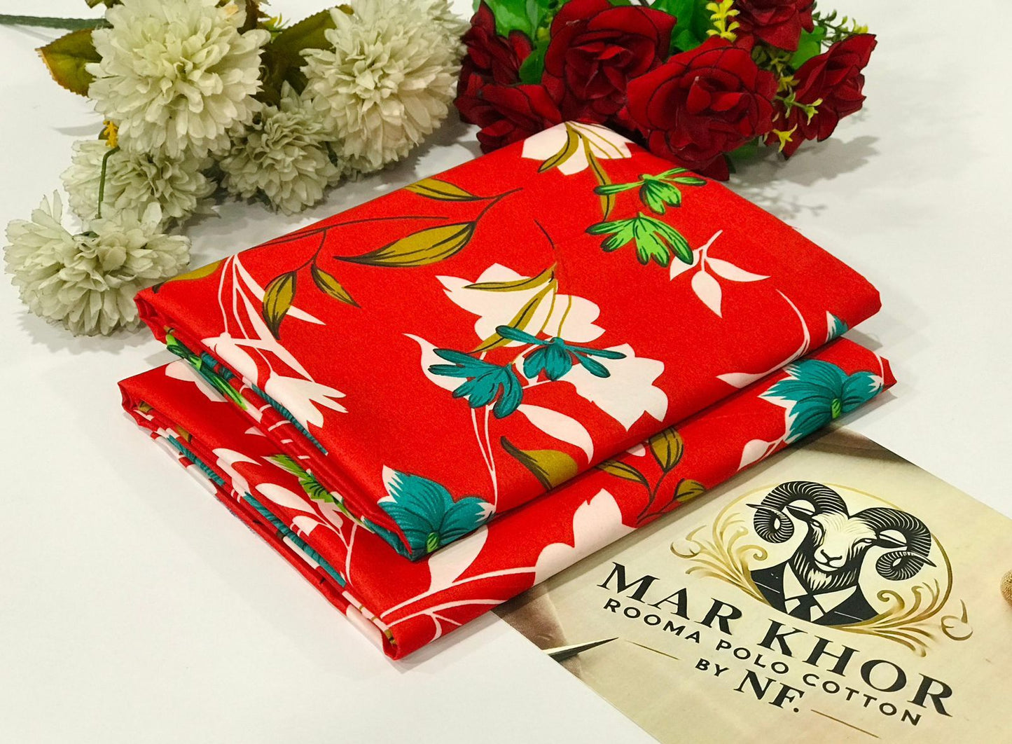 2-Piece Allover Floral Prints